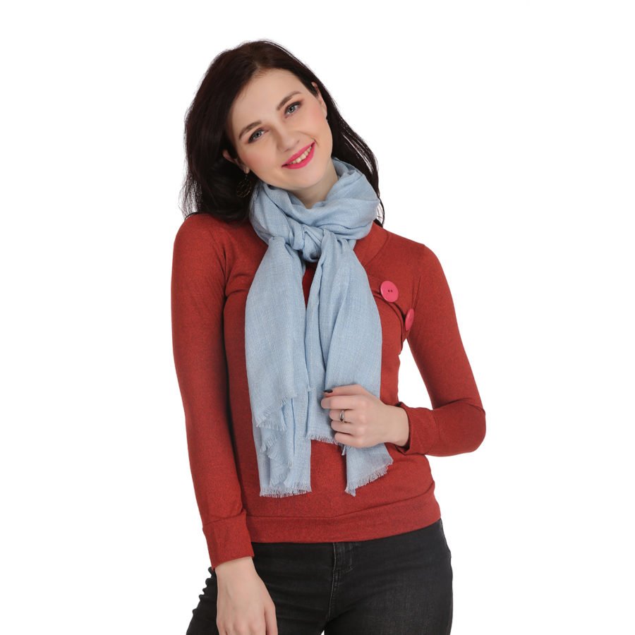Solid Cashmere Pashmina Shawl & Stole