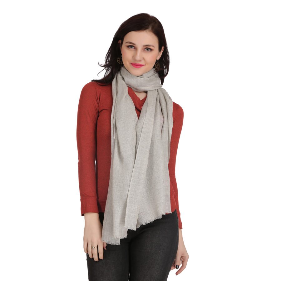 Solid Cashmere Pashmina Shawl and Stole
